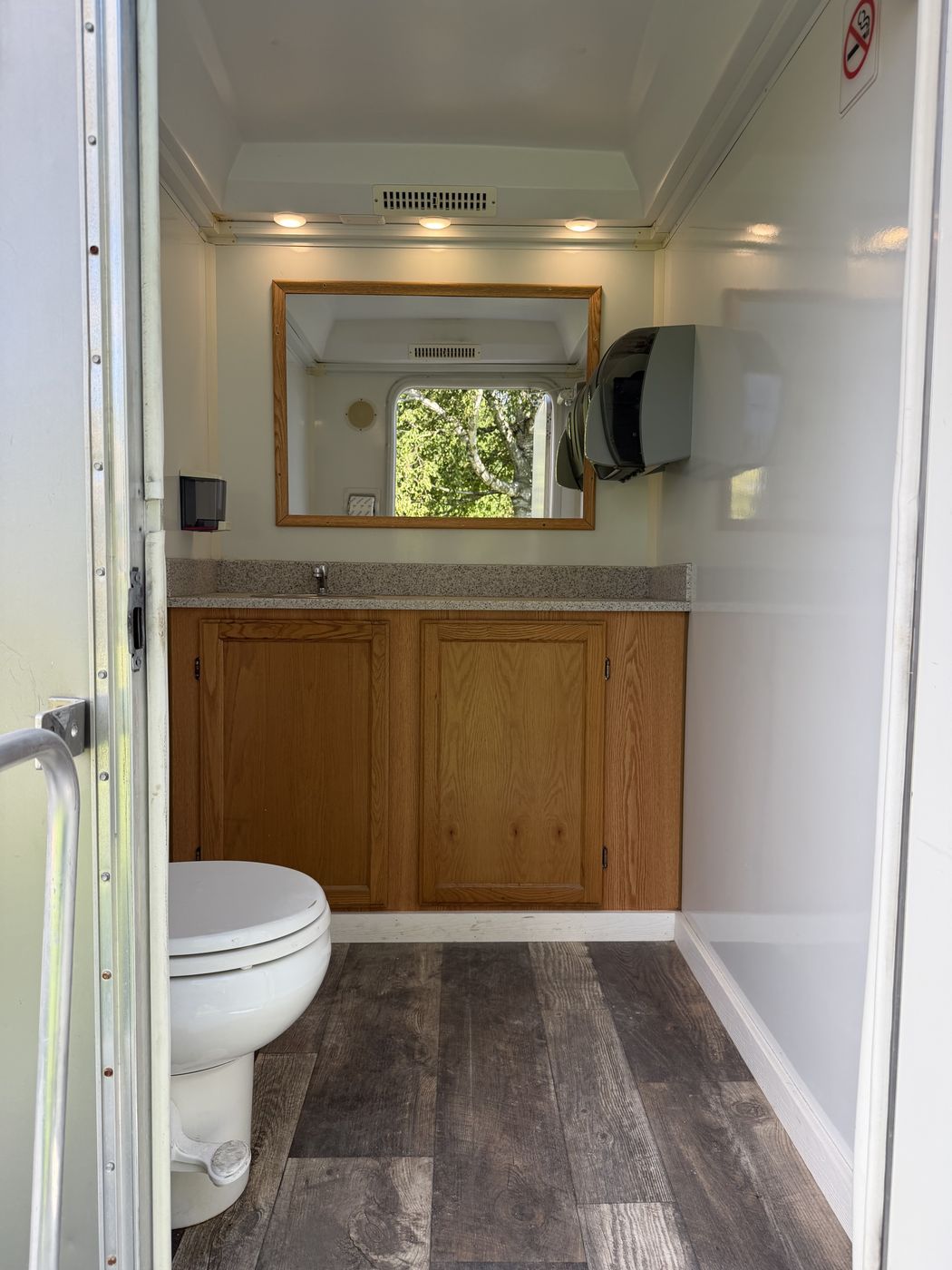 Toilet and vanity interior